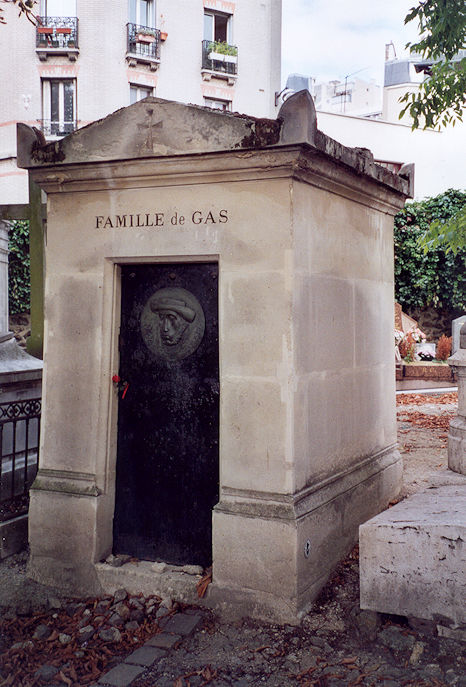 Edgar Degas's grave