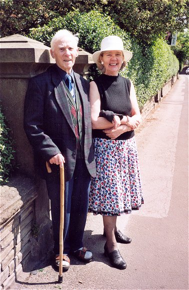 Dorothy Smith & her dad 2004