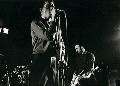 Ian Curtis & Peter Hook