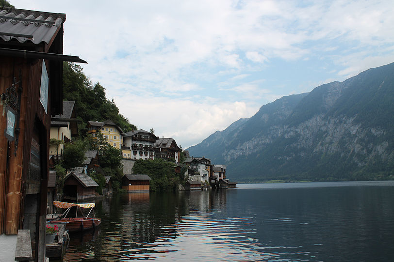 Lakeside houses