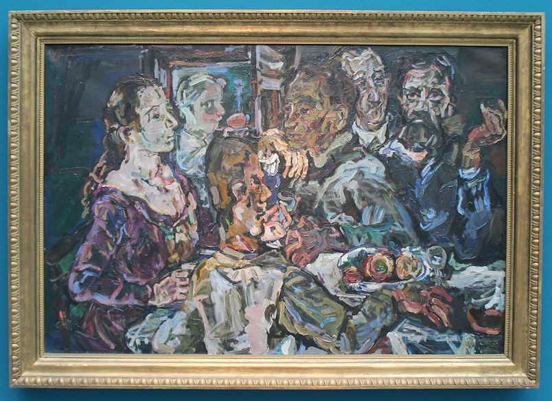 Oskar Kokoschka painting