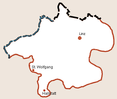 Oberösterreich Map