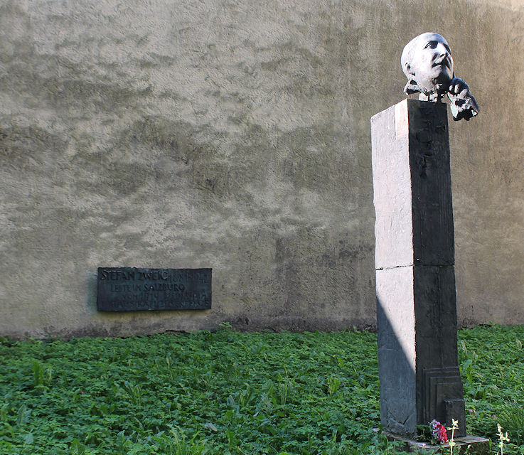 Stefan Zweig Denkmal am Kapuzinerberg