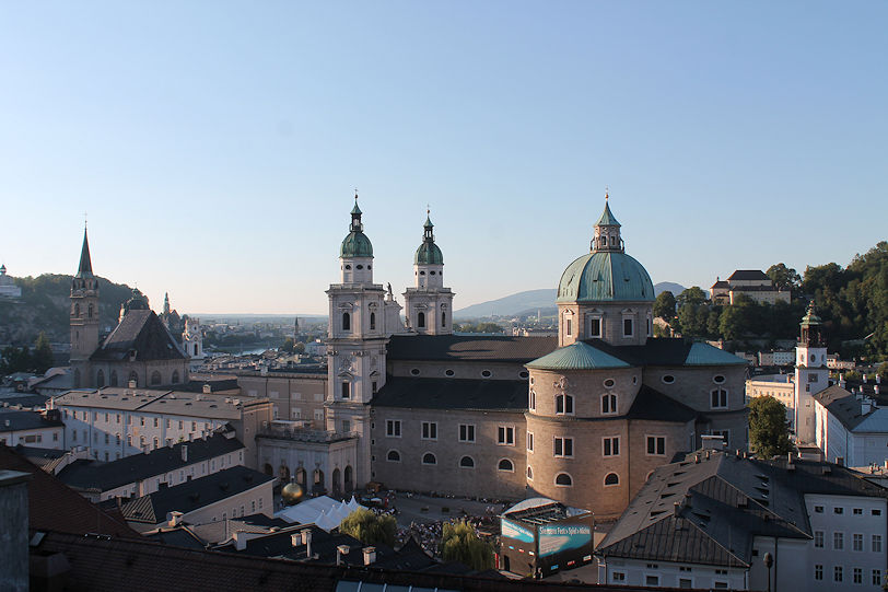 Panoramic view with Dom, Residenz, Franziskanerkirche