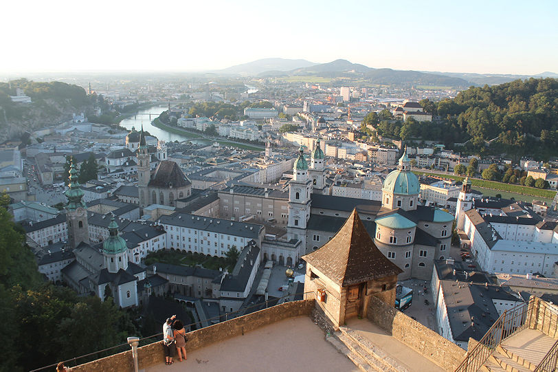 Panoramic view from Festung Hohensalzburg