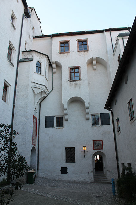 Festung Hohensalzburg Hoher Stock courtyard