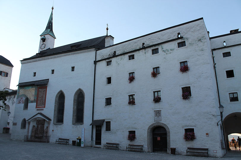 Festung Hohensalzburg Georgskirche & Reißzuggebäude