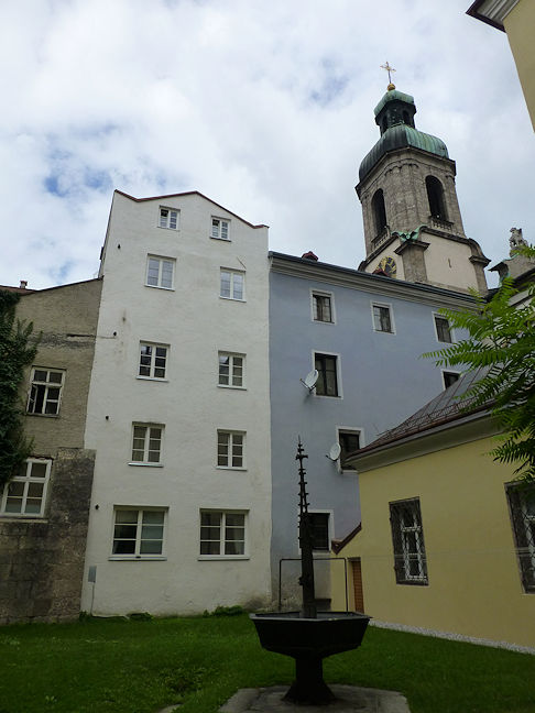A Hofburg courtyard