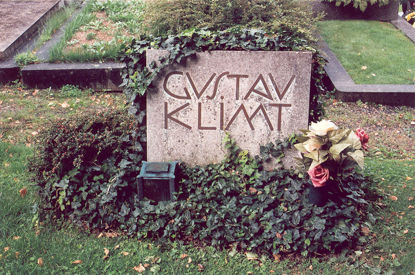 Gustav Klimt's grave