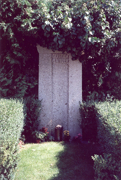 Gustav Mahler's grave