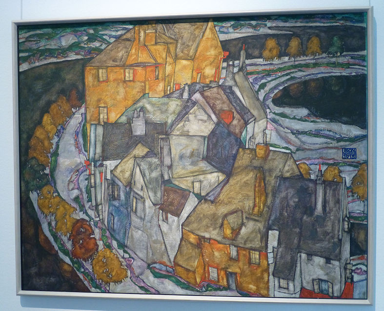 Egon Schiele painting