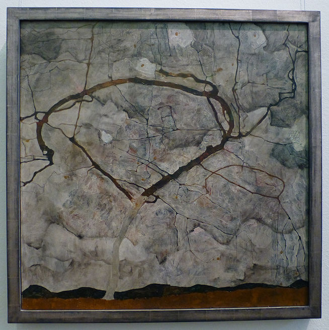 Egon Schiele painting