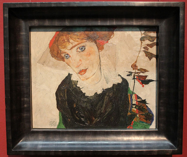 Egon Schiele painting