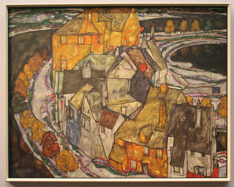 Egon Schiele painting