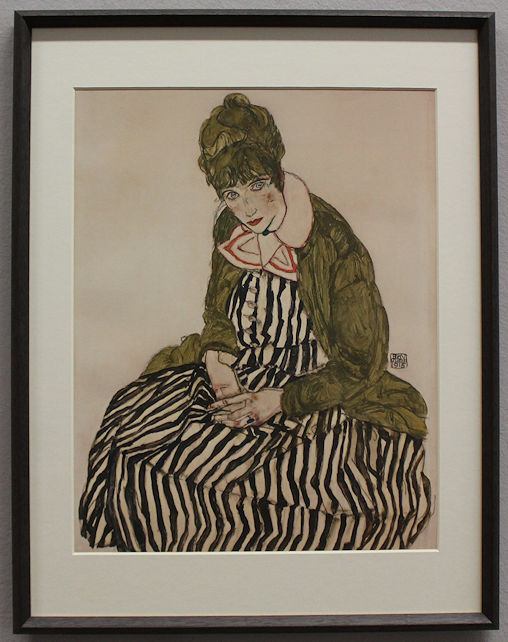 Egon Schiele portrait