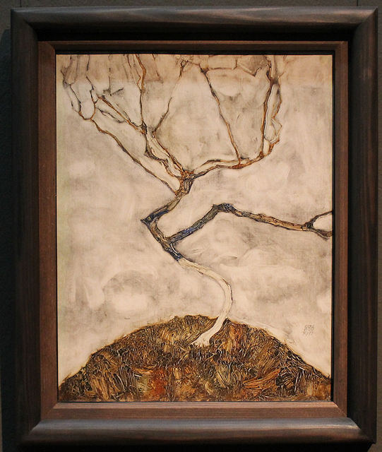 Egon Schiele painting