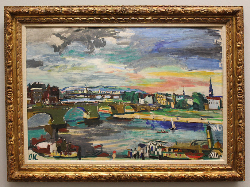 Oskar Kokoschka painting