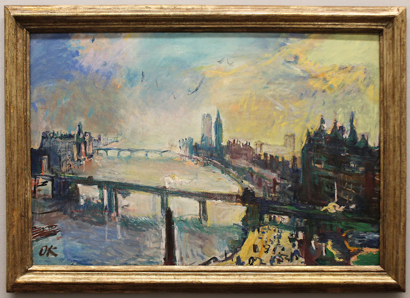 Oskar Kokoschka painting