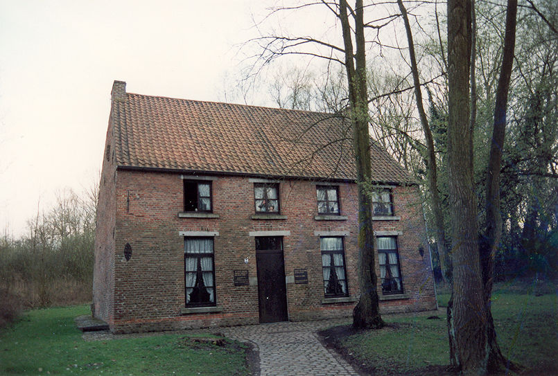 van Gogh house in Cuesmes
