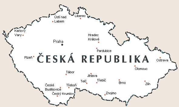 Czech Rep Map