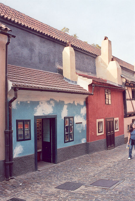 Pražský hrad - Zlatá ulička