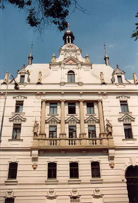 Building next to Nové Město Town-Hall