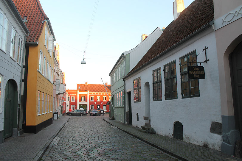 Slotsgade with Von Oberbergs Hus on the right