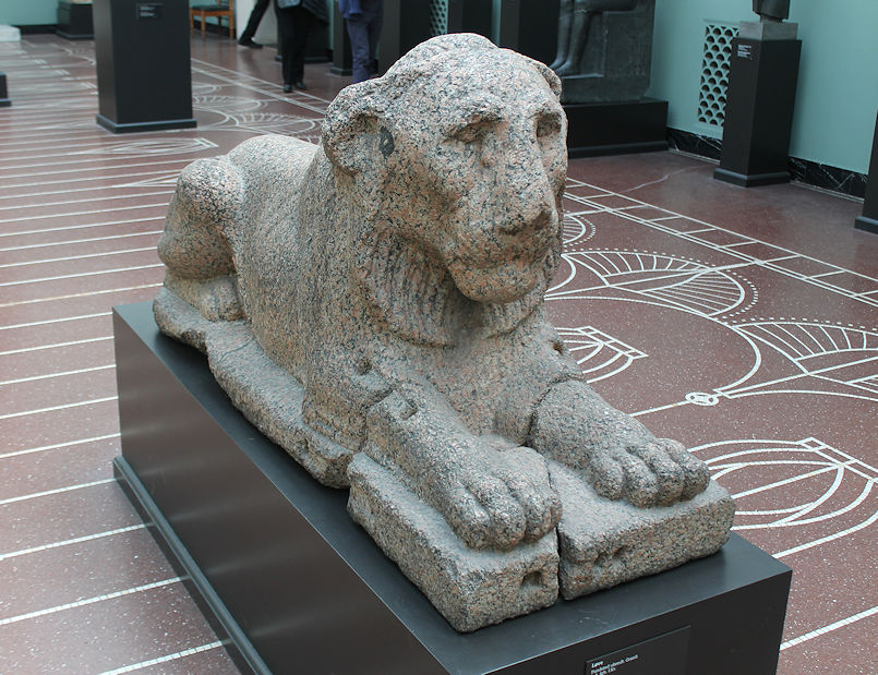 Egyptian lion
