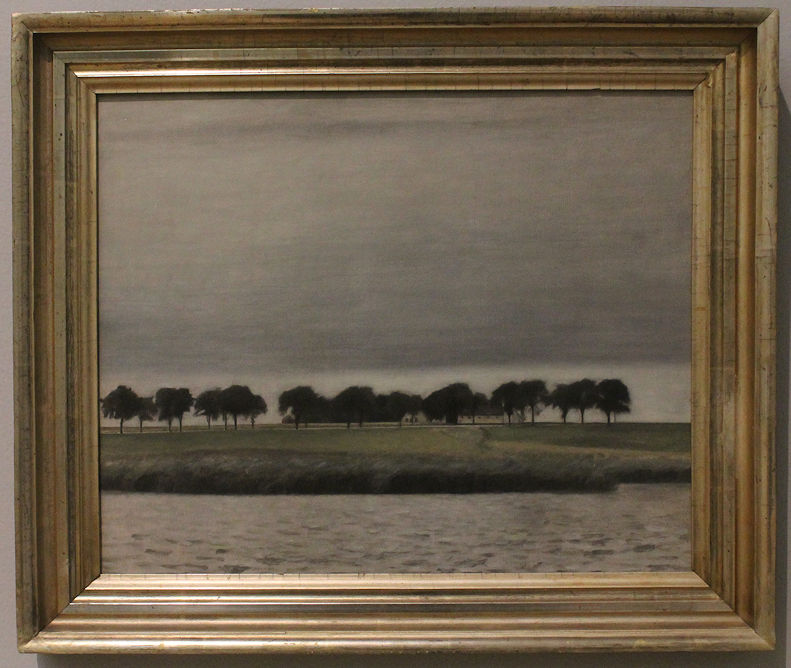 Painting by Vilhelm Hammershøi
