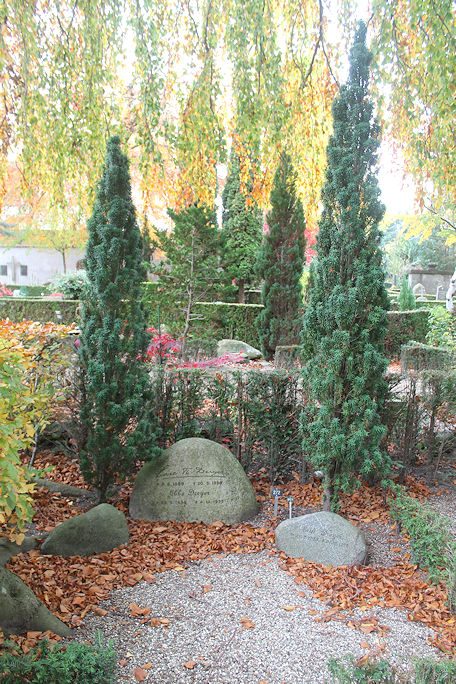 Carl Theodor Dreyer's grave in Frederiksberg Ældre Kirkegård