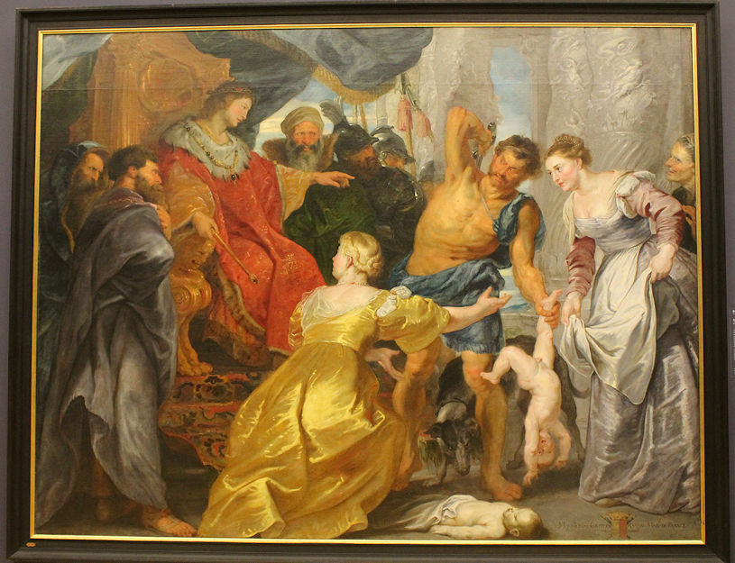 Judgement of Solomon by Peter Paul Rubens