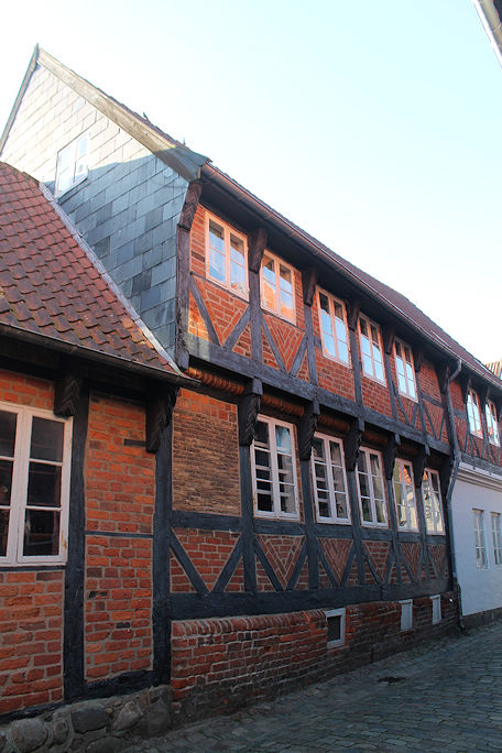 Brick and timber house on Sortebrødregade