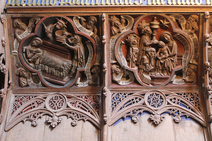 Domkirke, choir stalls