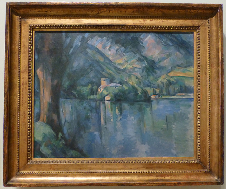 Paul Cézanne painting