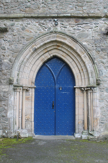 Priory, door on the north side