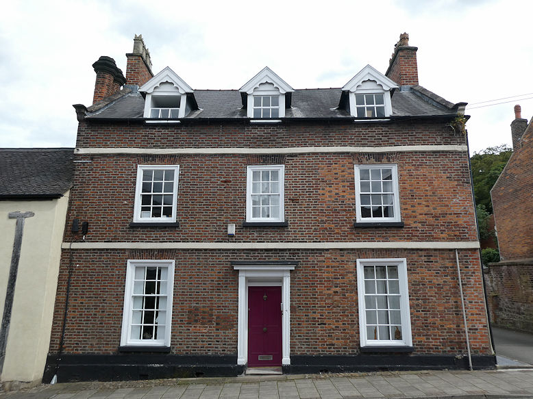 Historic brick house on Moody Street