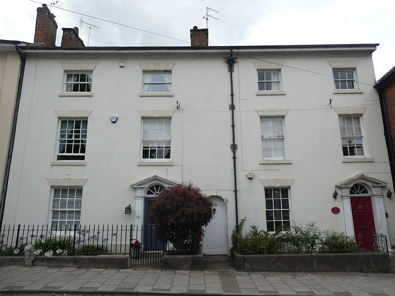 Historic houses on Moody Street
