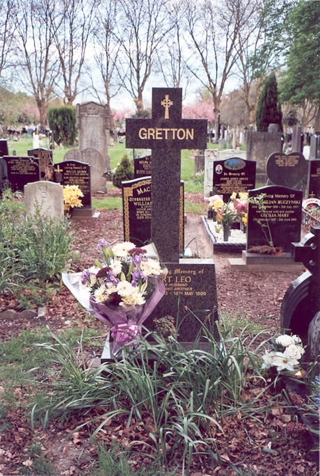 Rob Gretton's grave