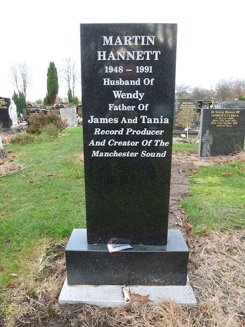 Martin Hannett's grave