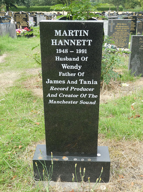 Martin Hannett's grave