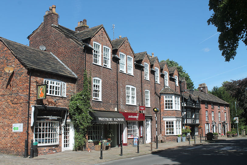 Historic houses along The Village