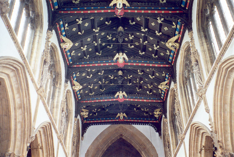 St Mary Magdalene's ceiling