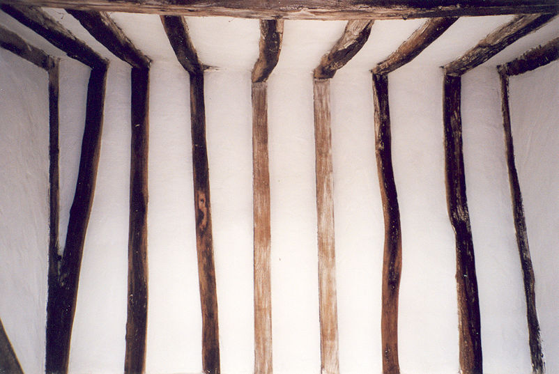 Half-timbered Tudor house
