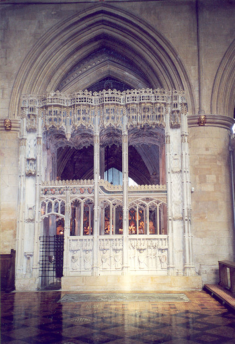 Abbey: mortuary chapel