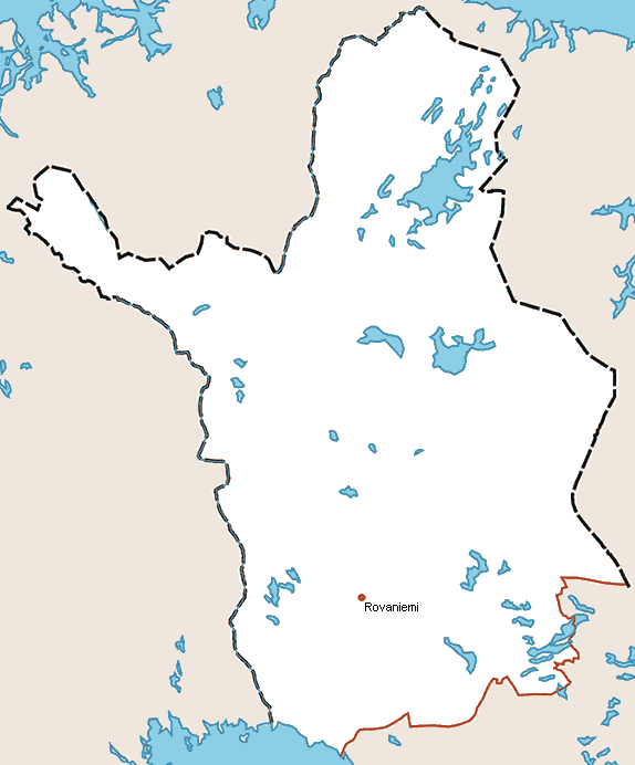 Lapin/Lappland Map