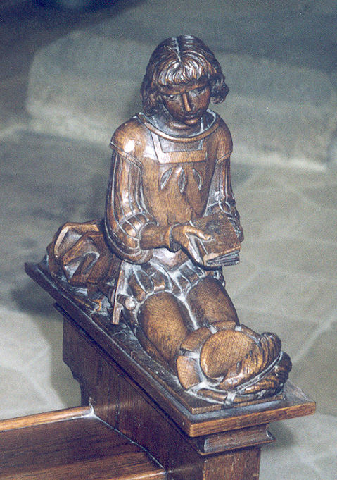 Saint-Michel-et-Saint-Gangolphe Collegiate Church stall