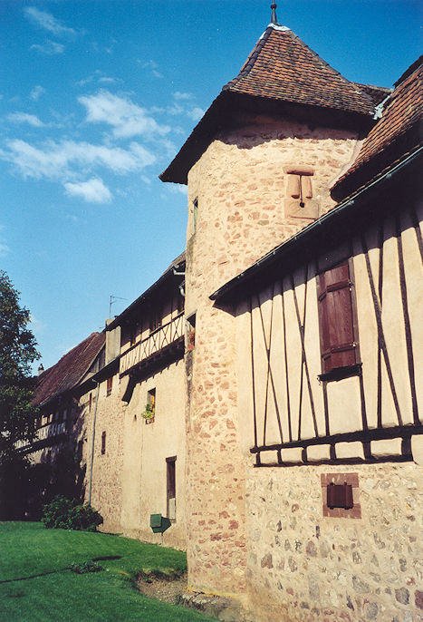 Houses & ramparts by Obertor