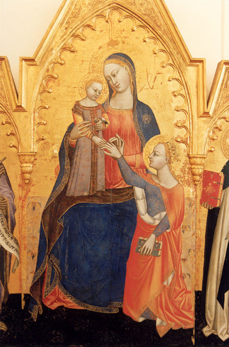 Virgin & Child with St Catherine