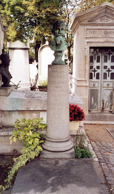 Édouard Manet's grave