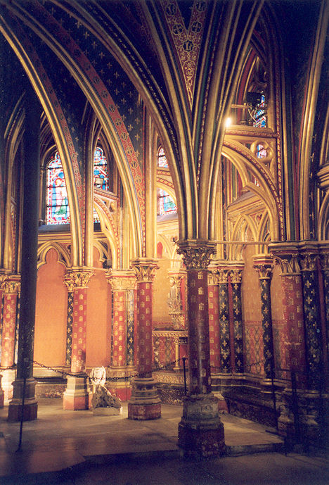 Sainte-Chapelle, lower Chapel